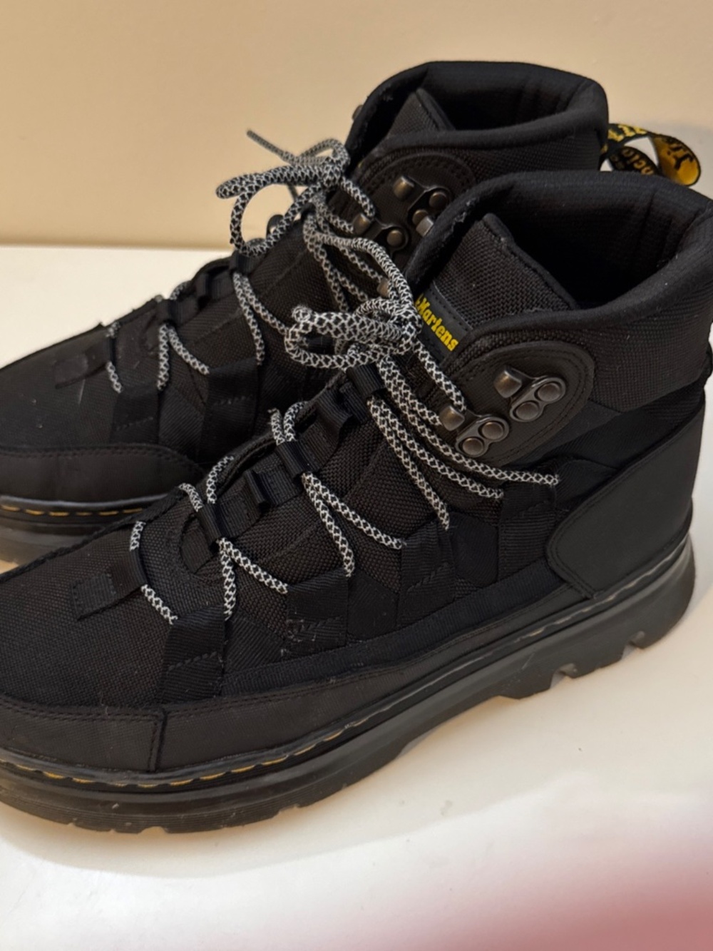 Doc Martens Boury Black on Black Lace Up Chukka Boots Men's Size 10 WMNS 11 - Picture 6 of 7